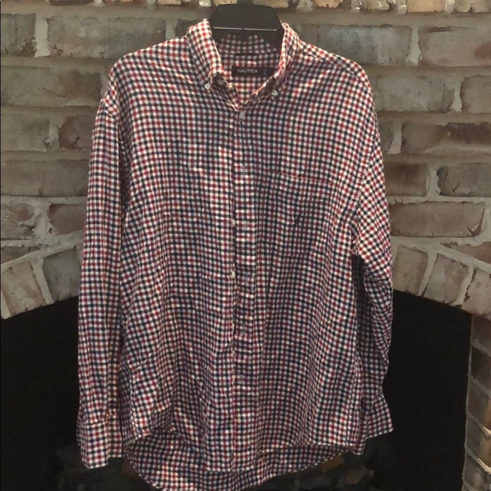 Nautica button down like new